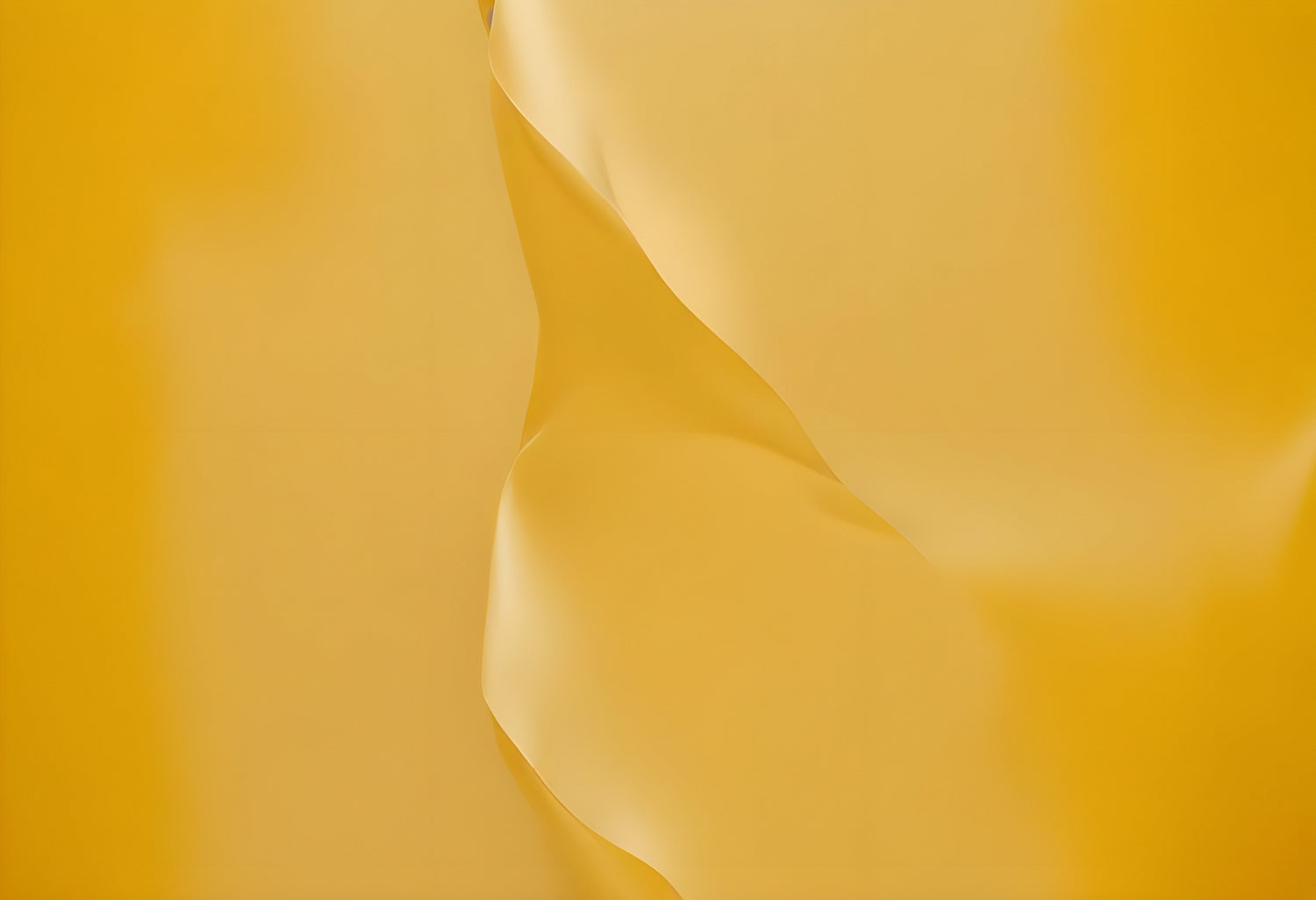 Glossy yellow substance oozing over a bright yellow background. Generative AI