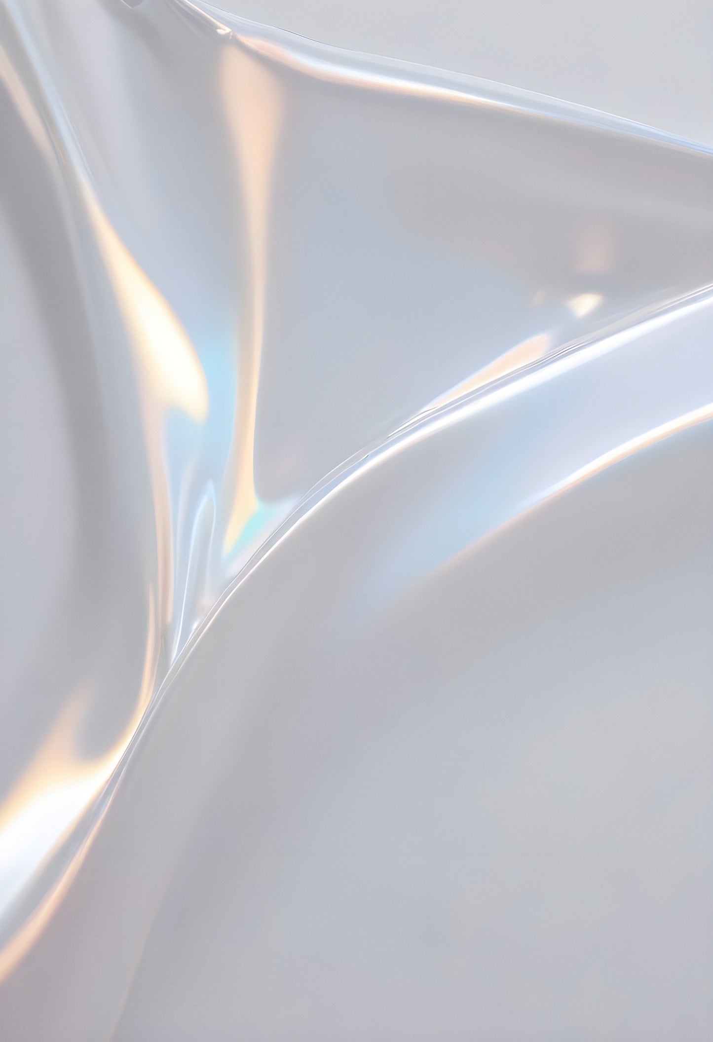 Abstract close-up of a reflective surface showcasing light interplay, captured in a studio environment during daylight