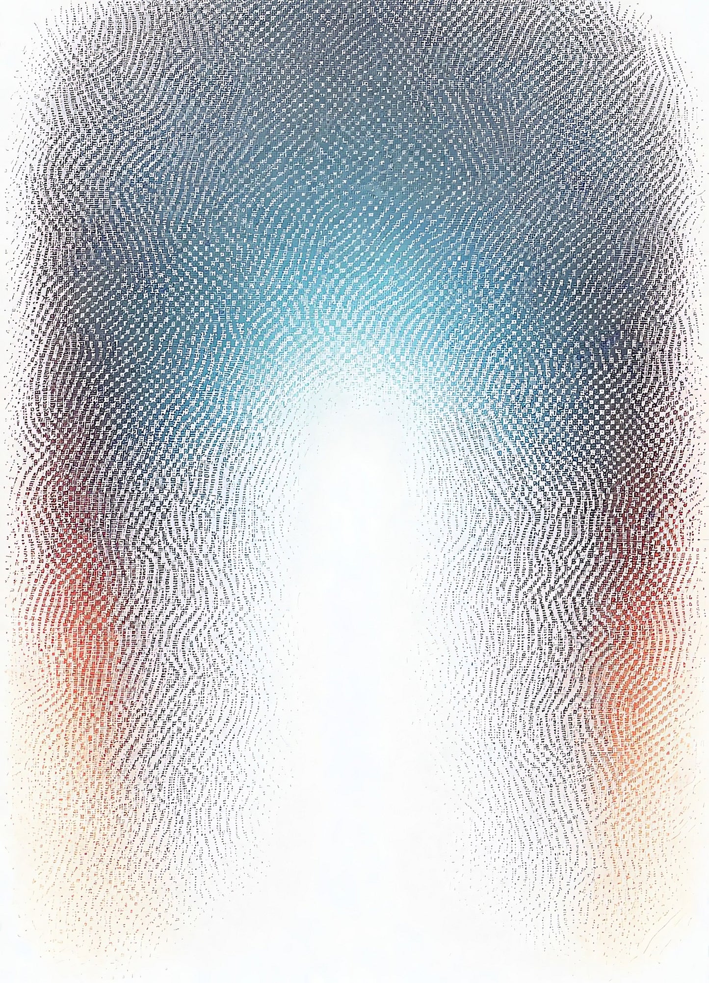 Soft abstract gradient artwork with a blend of colors creating a luminous effect that captivates the viewer's attention