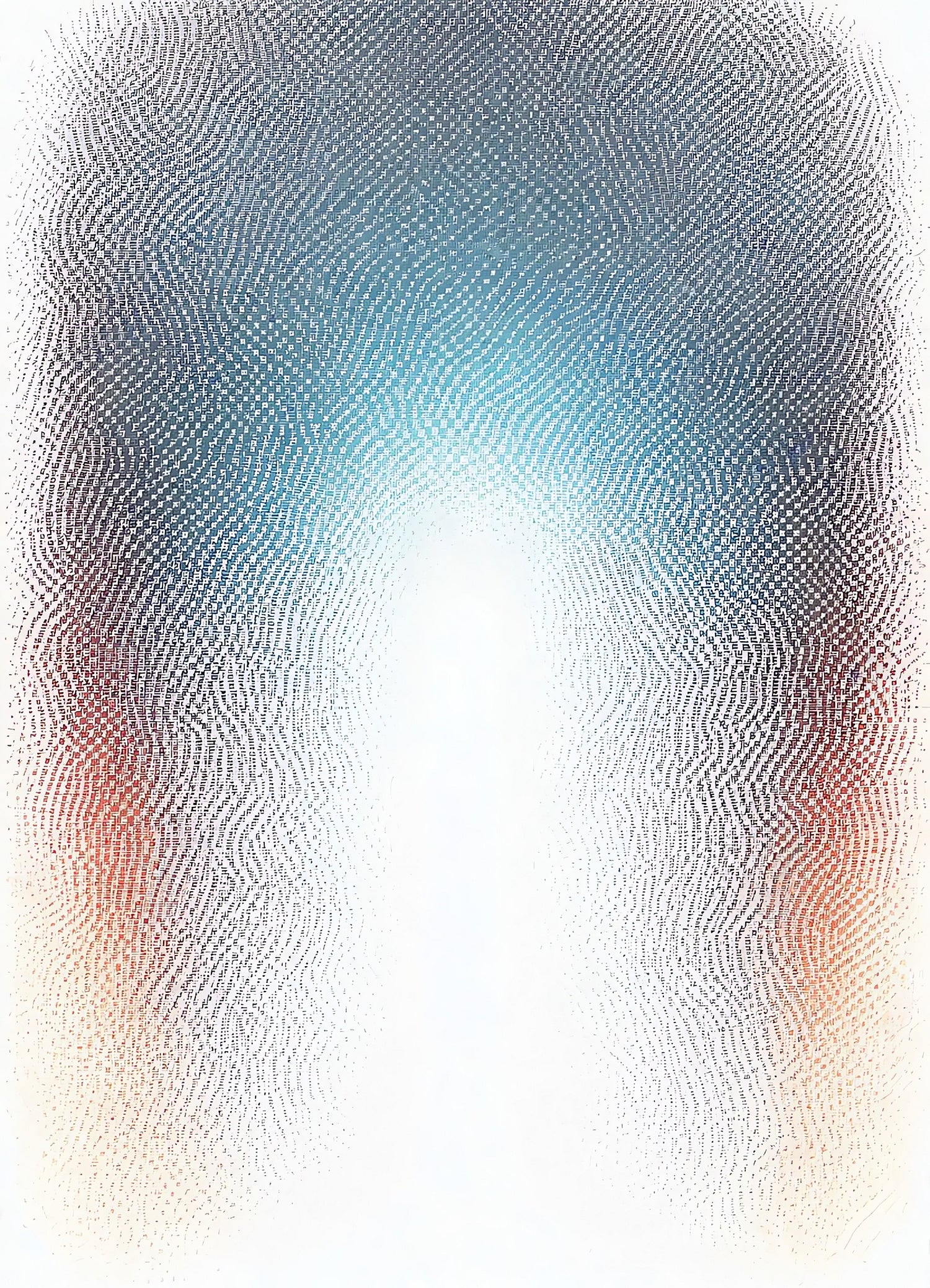 Soft abstract gradient artwork with a blend of colors creating a luminous effect that captivates the viewer's attention